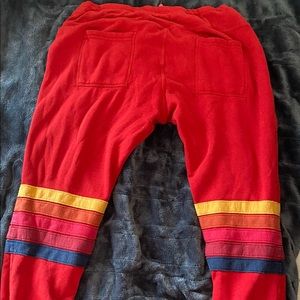 Aviator nation worn fitted on legs